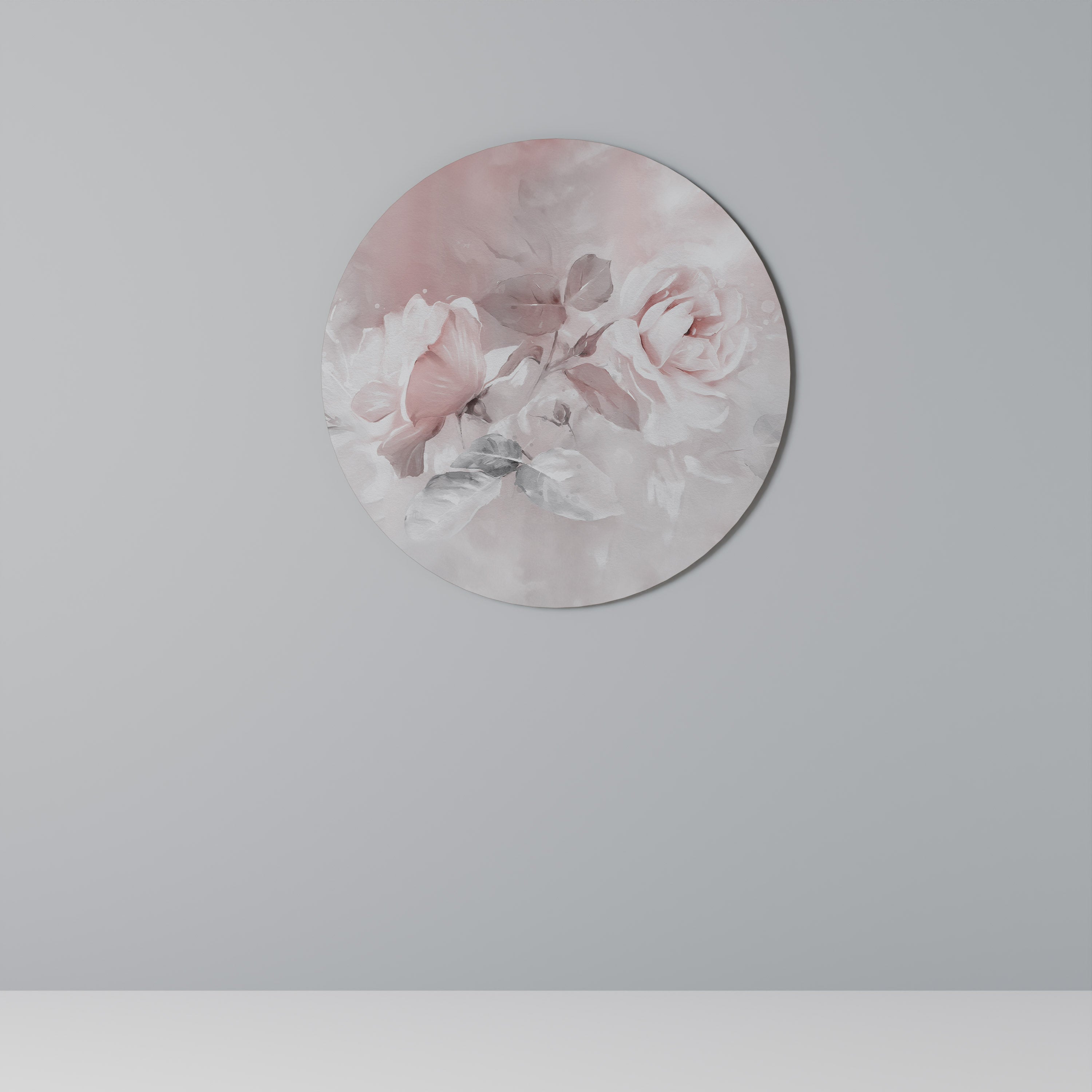 GRACEFUL DAYS Runde Wandkunst