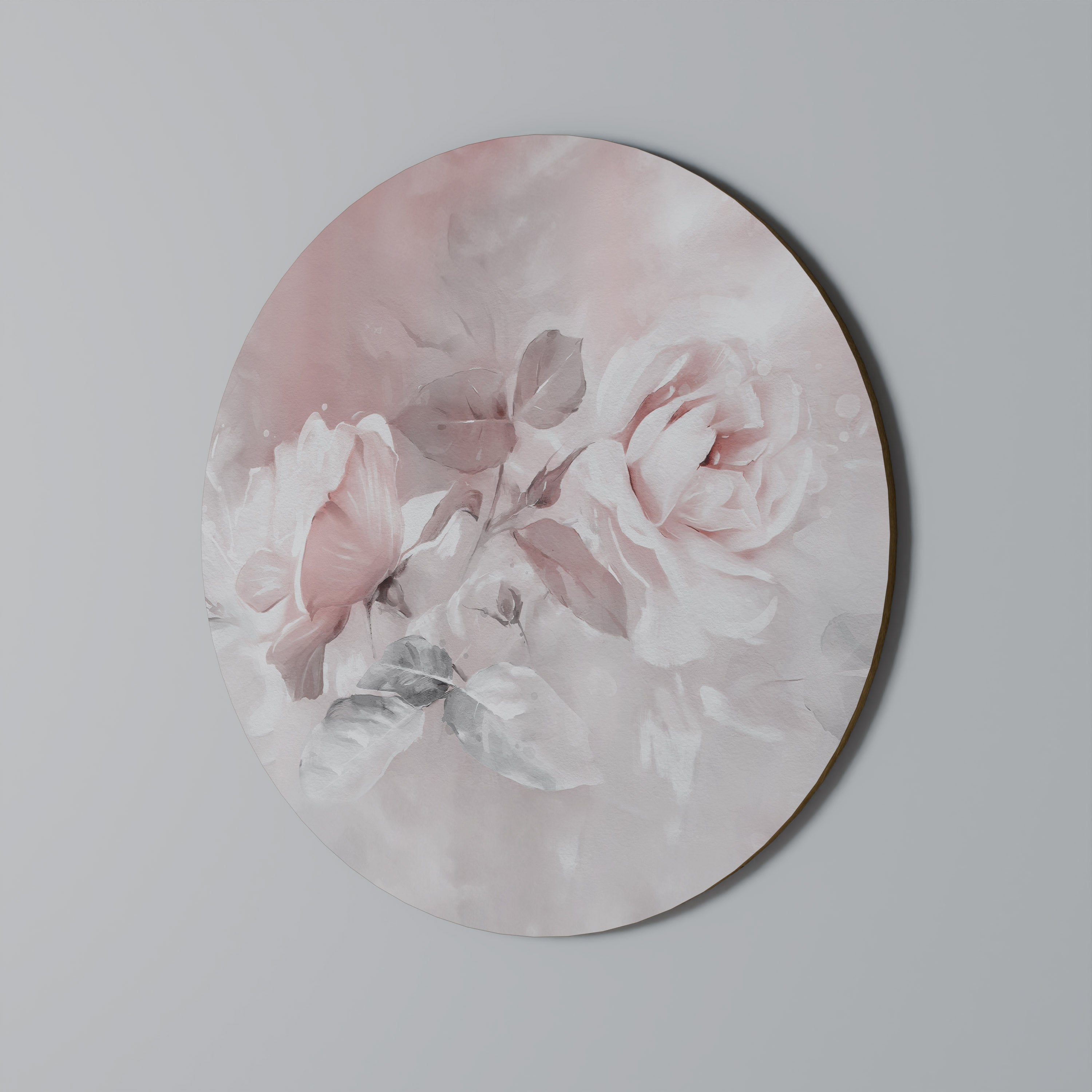 GRACEFUL DAYS Runde Wandkunst