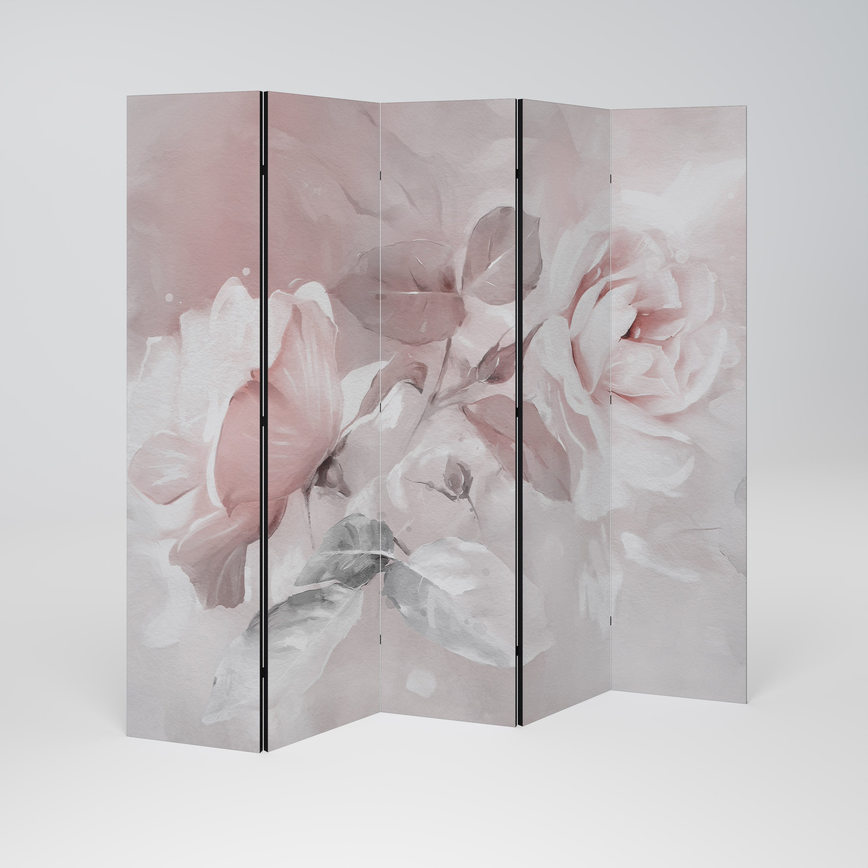GRACEFUL DAYS Dekorativer 5-teiliger Raumteiler