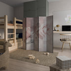 GRACEFUL DAYS Dekorativer Paravent - 5-teilig