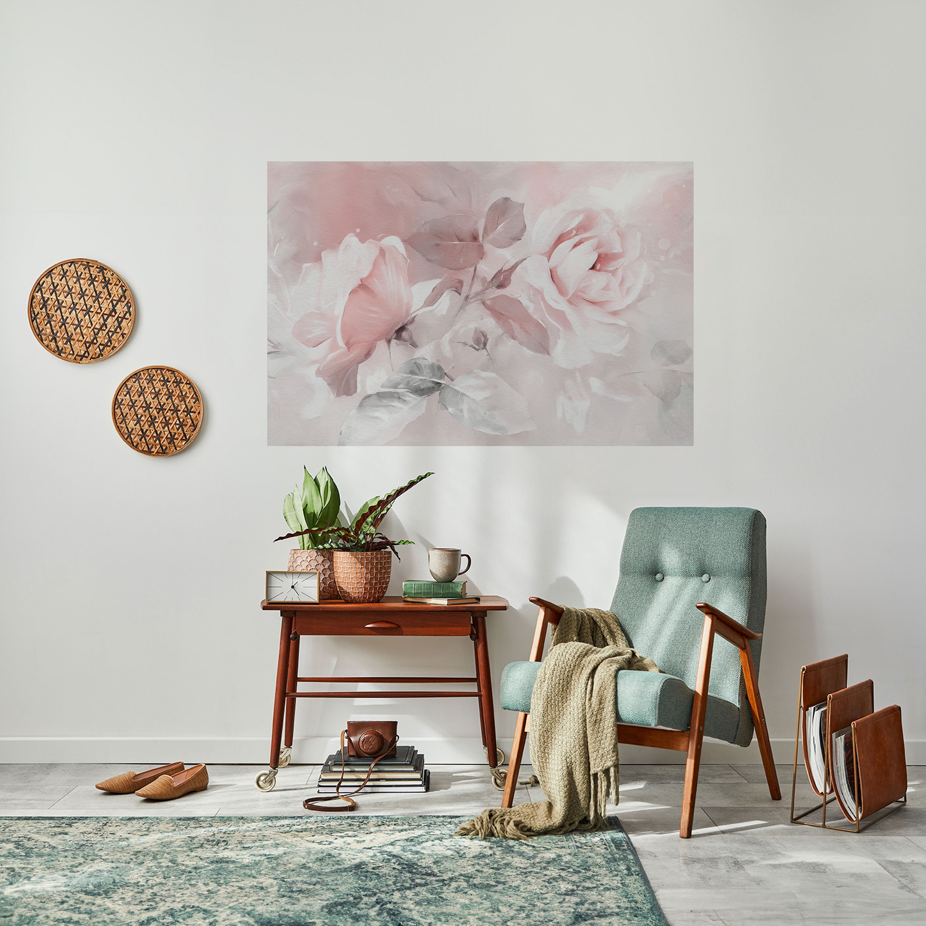 GRACEFUL DAYS Horizontales Poster zum Abziehen und Aufkleben