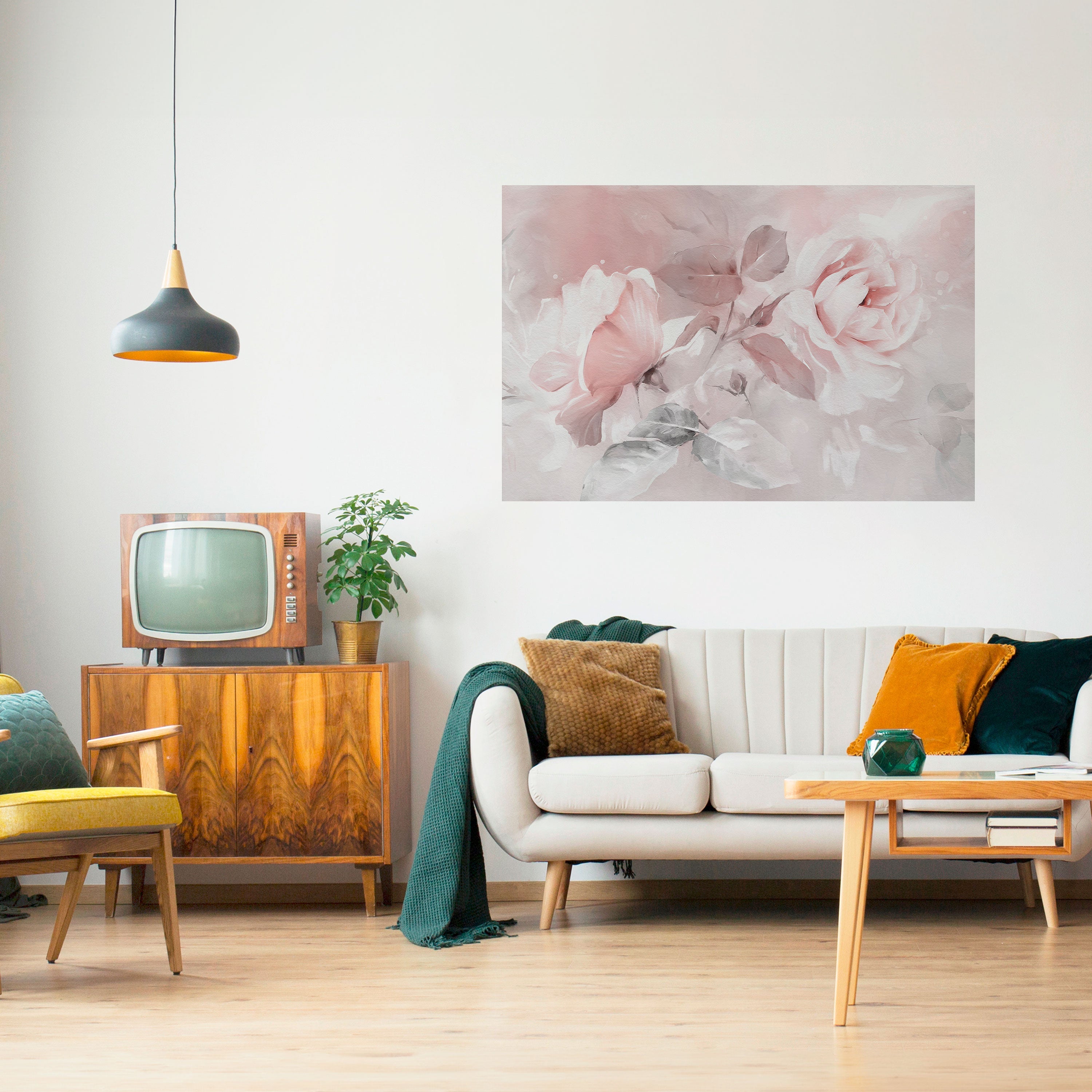 GRACEFUL DAYS Horizontales Poster zum Abziehen und Aufkleben