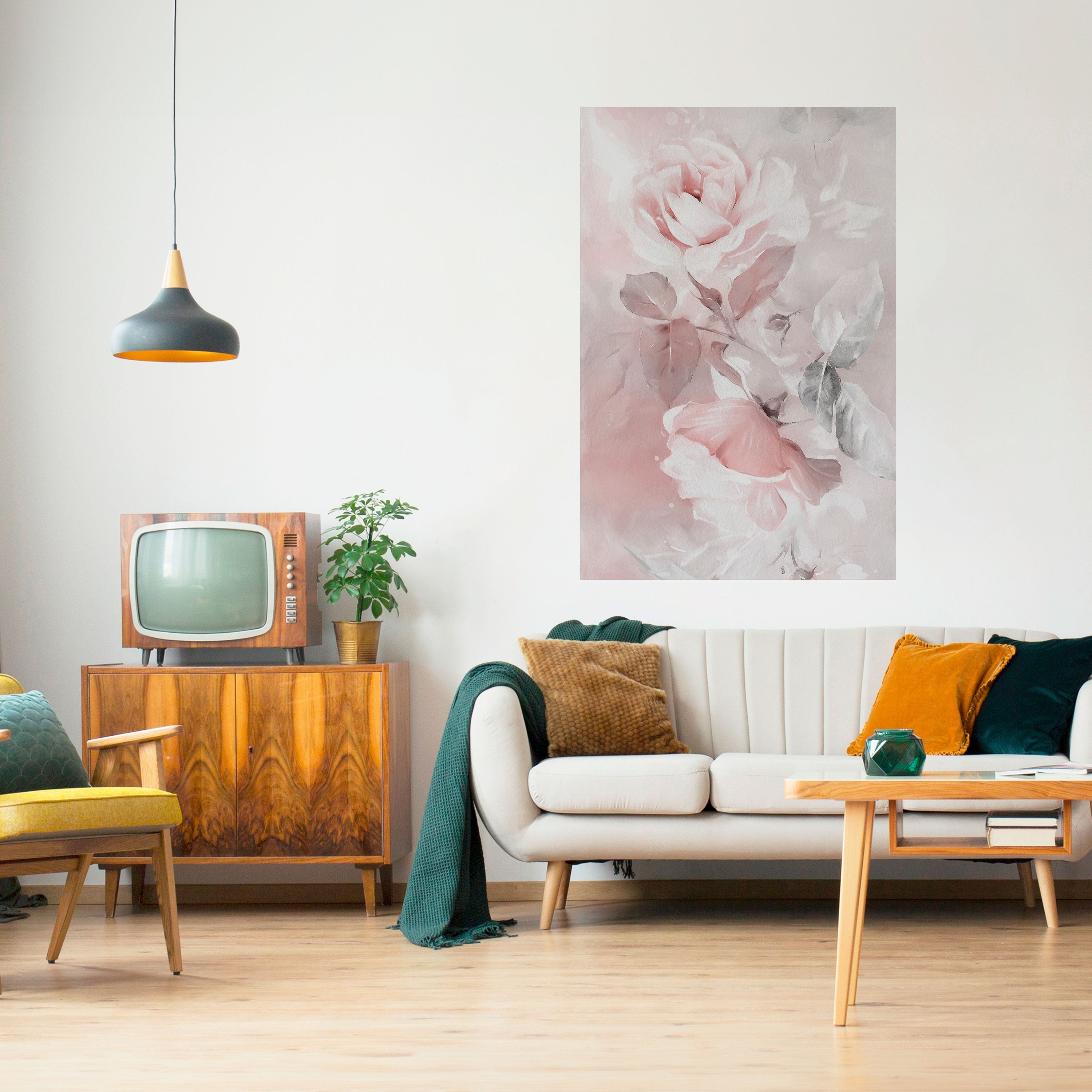 GRACEFUL DAYS Vertikales Poster zum Abziehen und Aufkleben