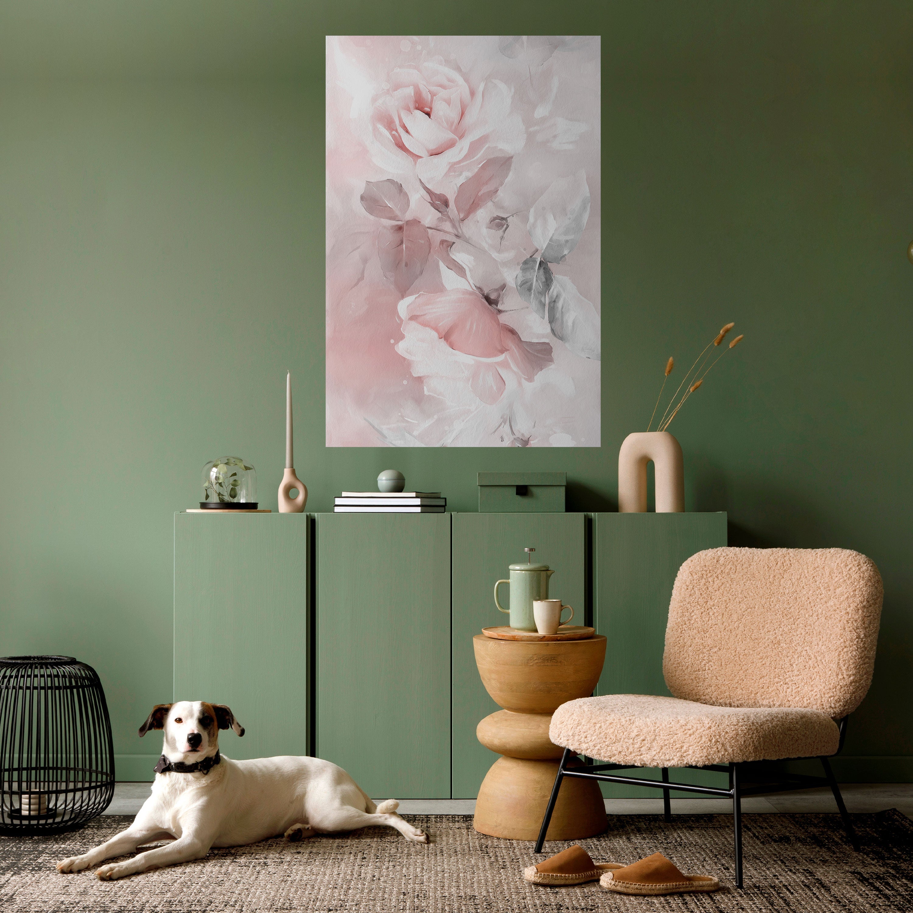 GRACEFUL DAYS Vertikales Poster zum Abziehen und Aufkleben