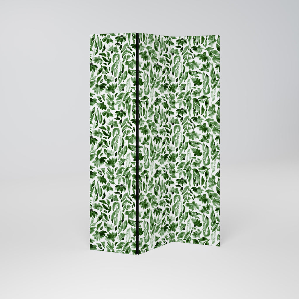 LEAFY LAYERS Dekorativer 3-teiliger Raumteiler