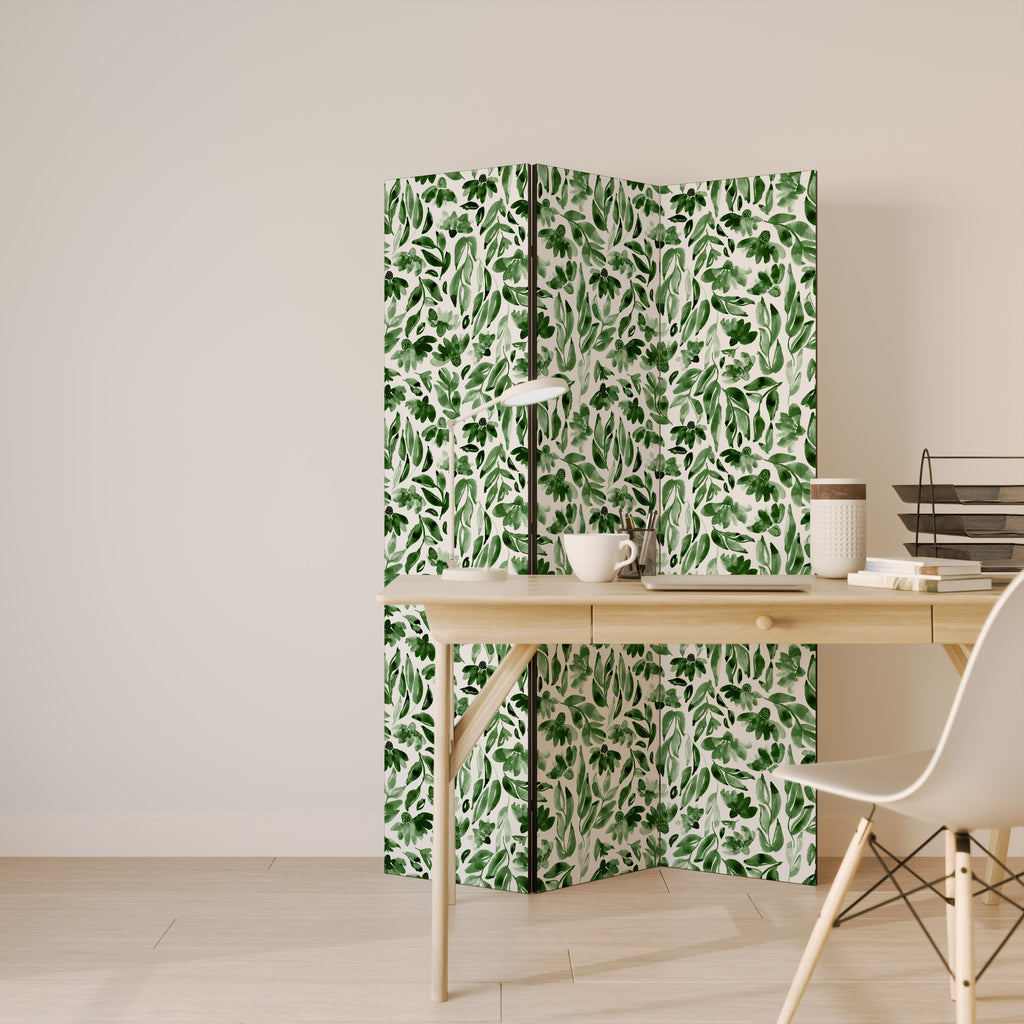 LEAFY LAYERS 3-Panel Room Divider