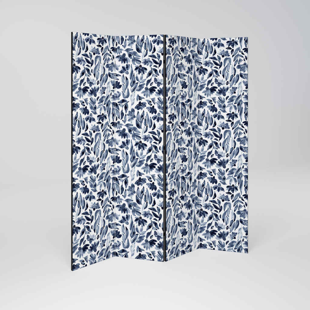 FLORAL FANTASY FABLE Dekorativer 4-teiliger Raumteiler