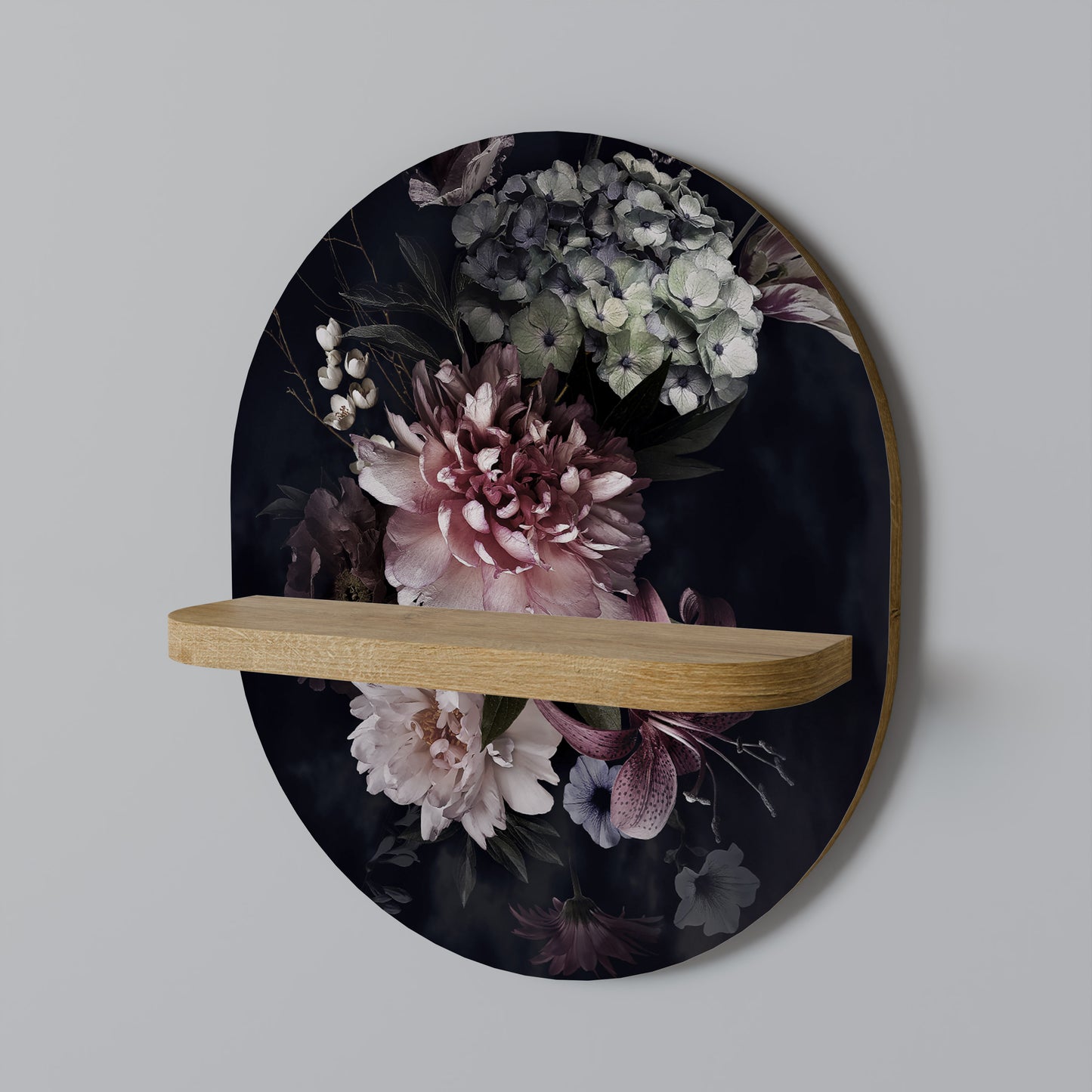 PURE BLOSSOM Dekoratives Wandregal