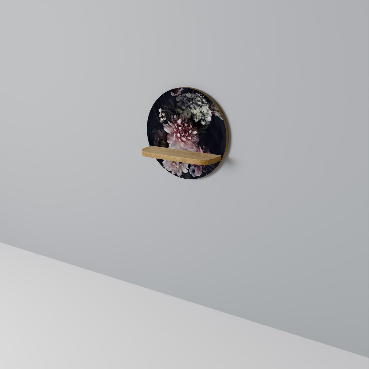 PURE BLOSSOM Dekoratives Wandregal