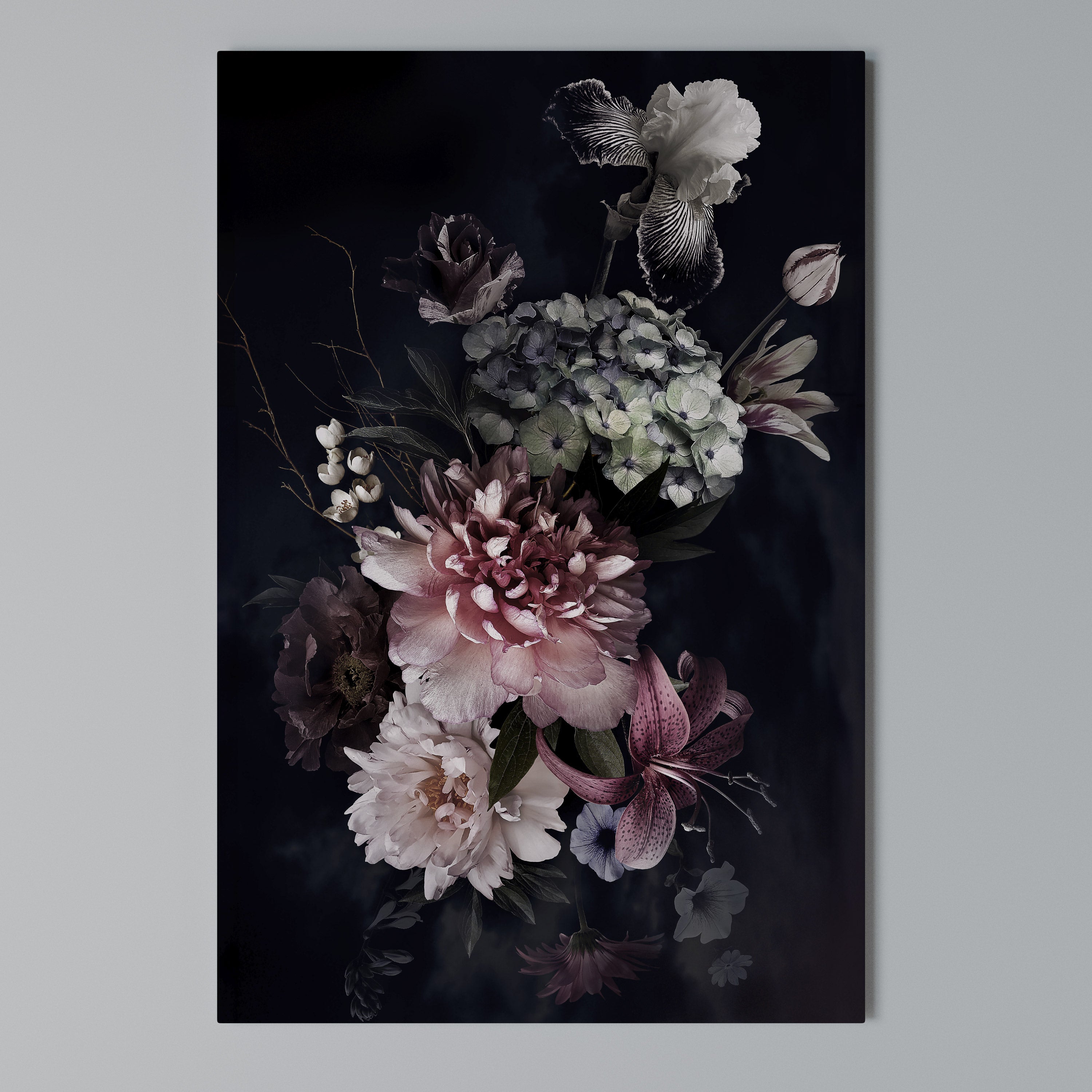 PURE BLOSSOM Vertical Canvas Print