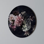 PURE BLOSSOM Round Wall Art