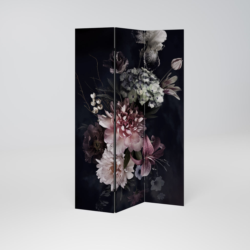 PURE BLOSSOM Dekorativer 3-teiliger Raumteiler