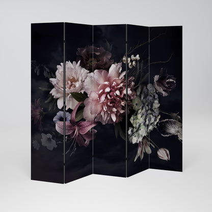 PURE BLOSSOM 5-teiliger Paravent