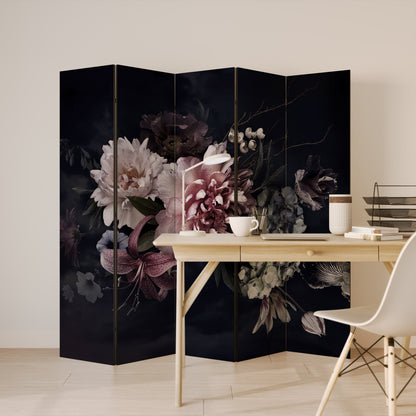 PURE BLOSSOM 5-teiliger Paravent