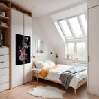 PURE BLOSSOM Selbstklebendes Poster - Hochformat