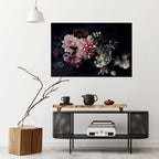 PURE BLOSSOM Selbstklebendes Horizontal-Poster