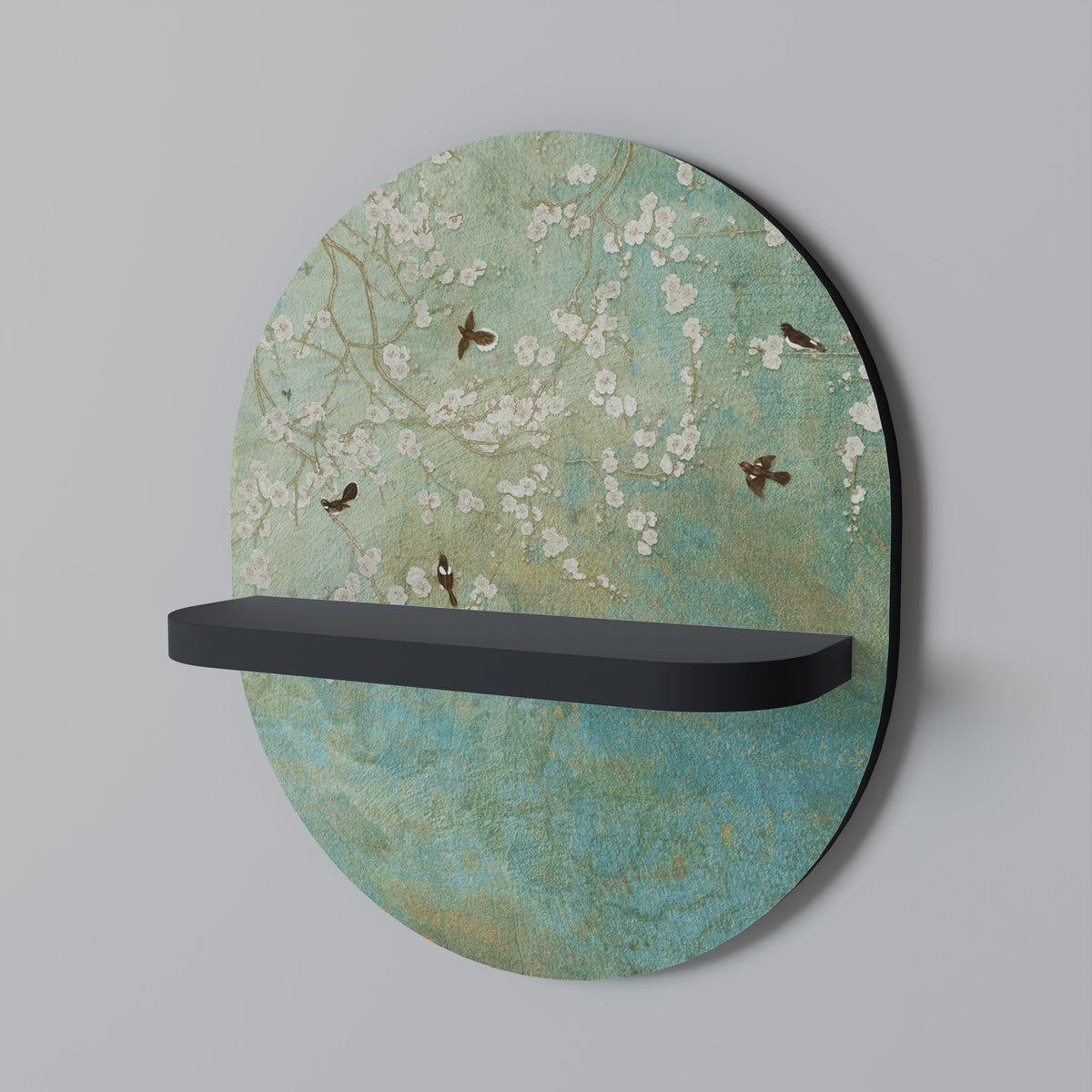 BLOOMING CHARM Dekoratives Wandregal