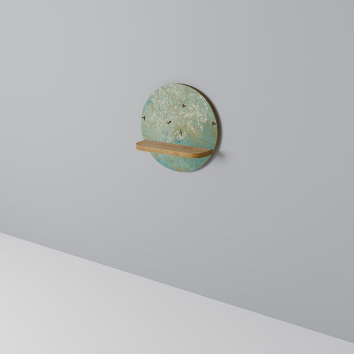 BLOOMING CHARM Dekoratives Wandregal