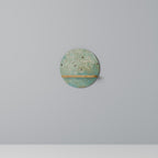 BLOOMING CHARM Rundes Kunstregal in Eiche-Optik