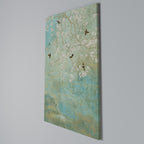 BLOOMING CHARM Vertical Canvas Print