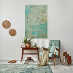 BLOOMING CHARM Selbstklebendes Poster - Hochformat