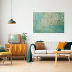 BLOOMING CHARM Peel and Stick Horizontal Poster