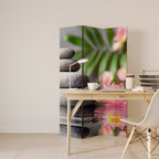 CALMING REFLECTIONS 3-Panel Room Divider