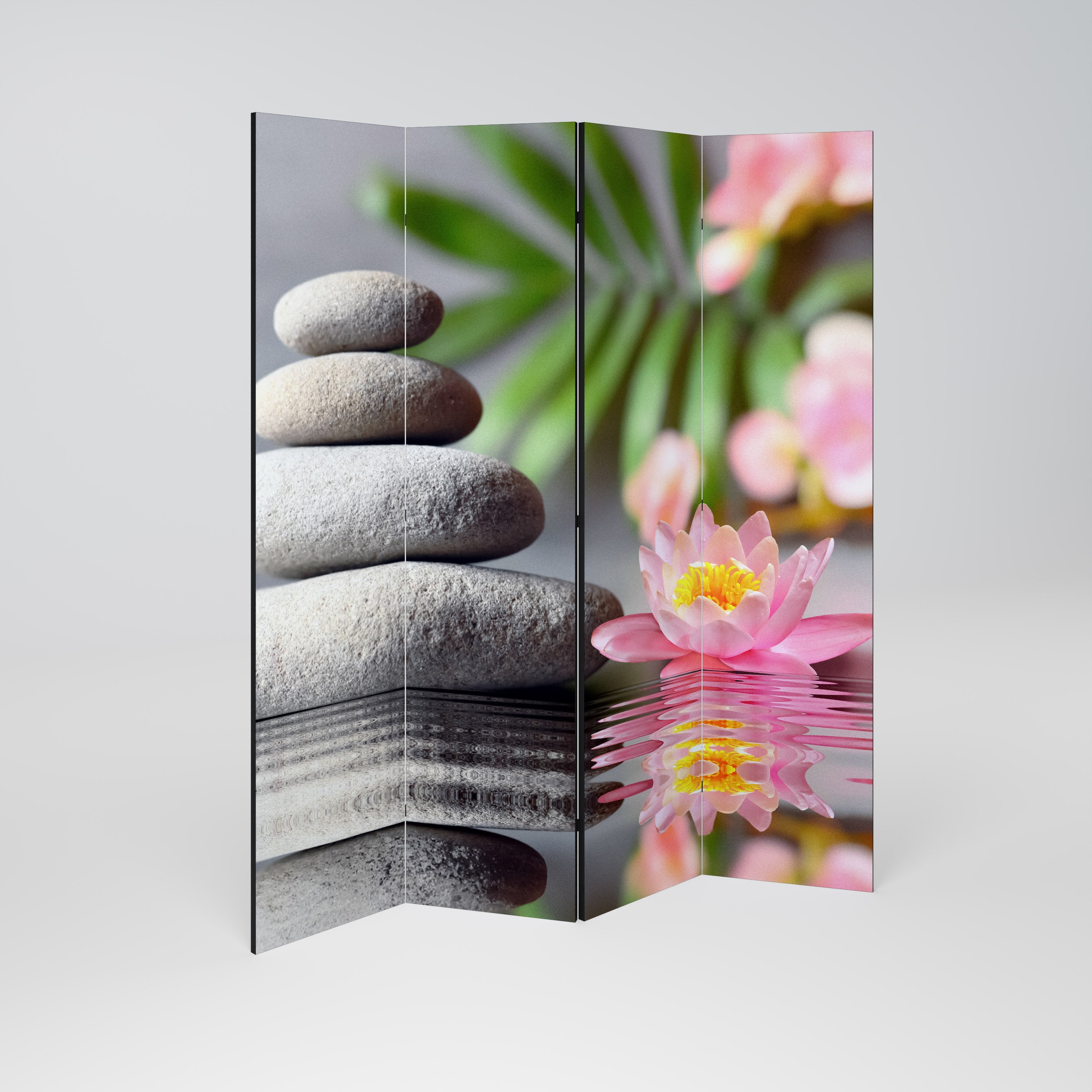CALMING REFLECTIONS 4-teiliger Paravent