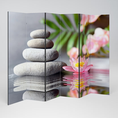 CALMING REFLECTIONS 6-Panel Room Divider