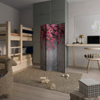 SERENE FLOWER FOLD Decorative 3-Panel Room Divider