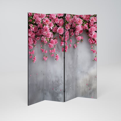 SERENE FLOWER FOLD 4-teiliger Paravent
