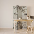 FLY ME TO THE SUN Decorative 3-Panel Room Divider