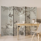 FLY ME TO THE SUN Decorative 6-Panel Room Divider