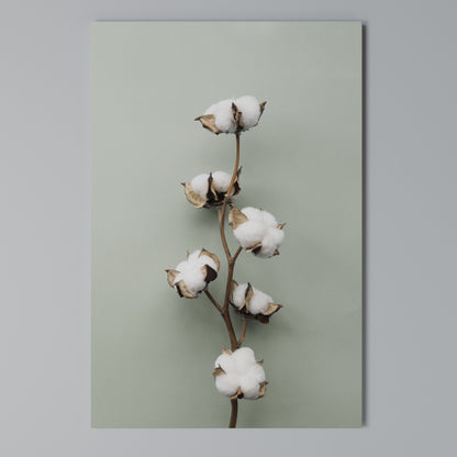 COTTON DREAMS UNFOLDED Vertical Canvas Print