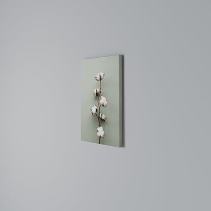 COTTON DREAMS UNFOLDED Vertical Canvas Print