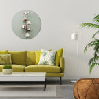 COTTON DREAMS UNFOLDED Round Wall Art