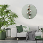 COTTON DREAMS UNFOLDED Round Wall Art