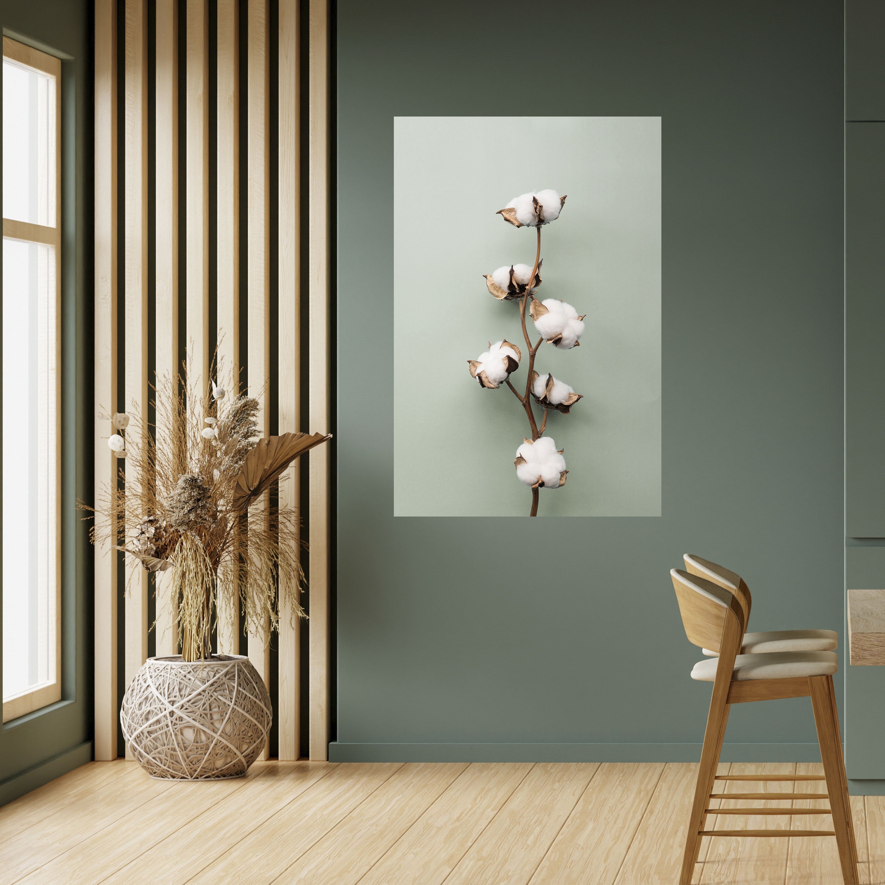 COTTON DREAMS UNFOLDED Vertikales Poster zum Abziehen und Aufkleben