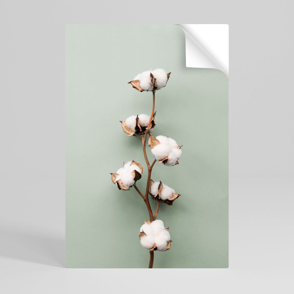 COTTON DREAMS UNFOLDED Vertikales Poster zum Abziehen und Aufkleben