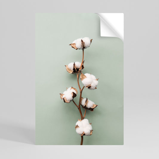 COTTON DREAMS UNFOLDED Selbstklebendes Poster - Hochformat