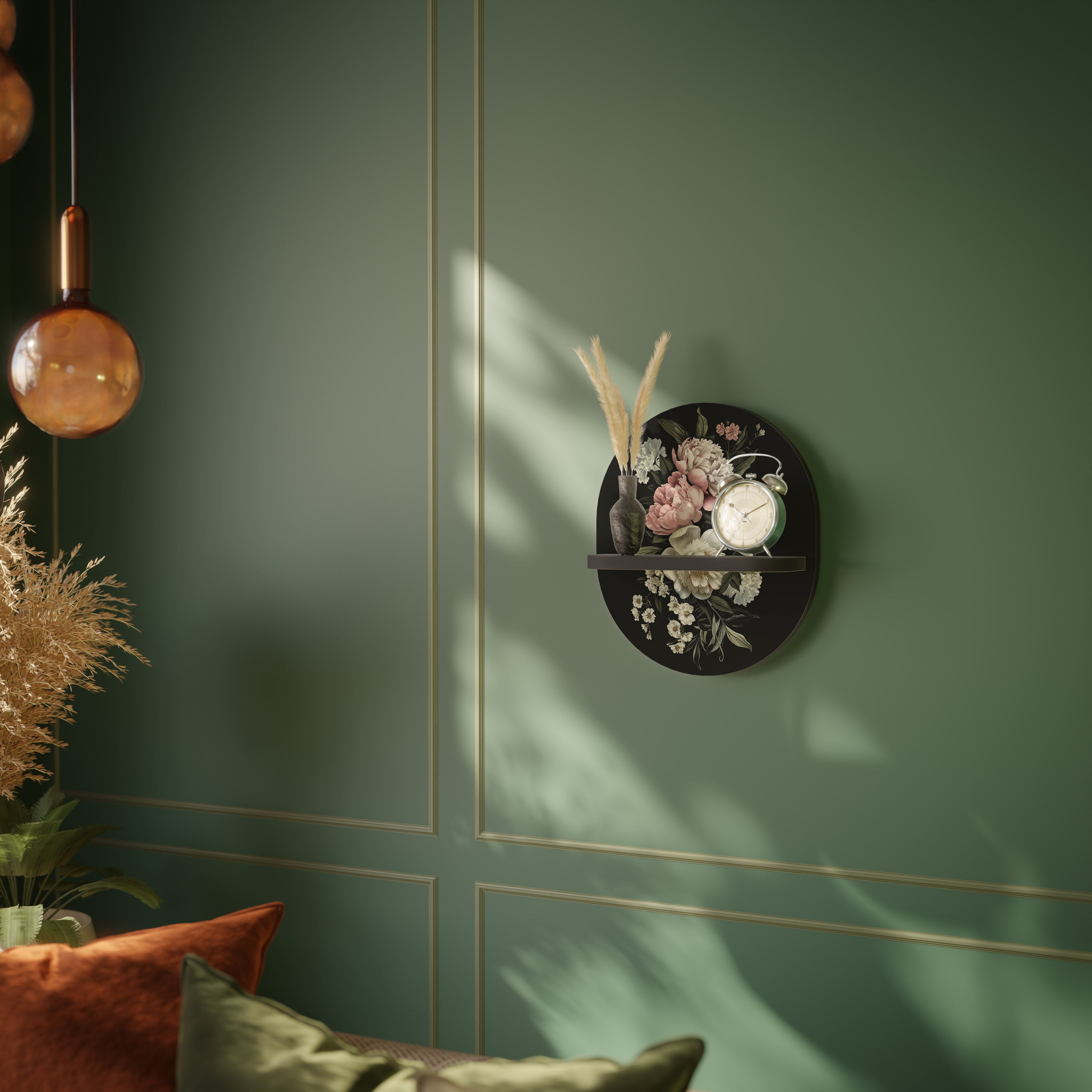 LUSH ELEGANCE Art Shelf