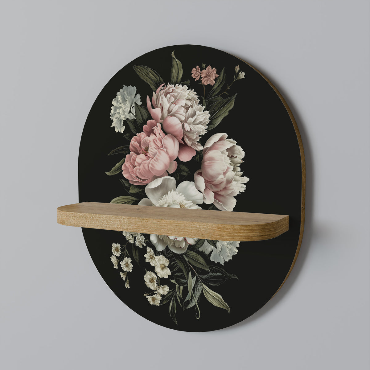 LUSH ELEGANCE Dekoratives Wandregal