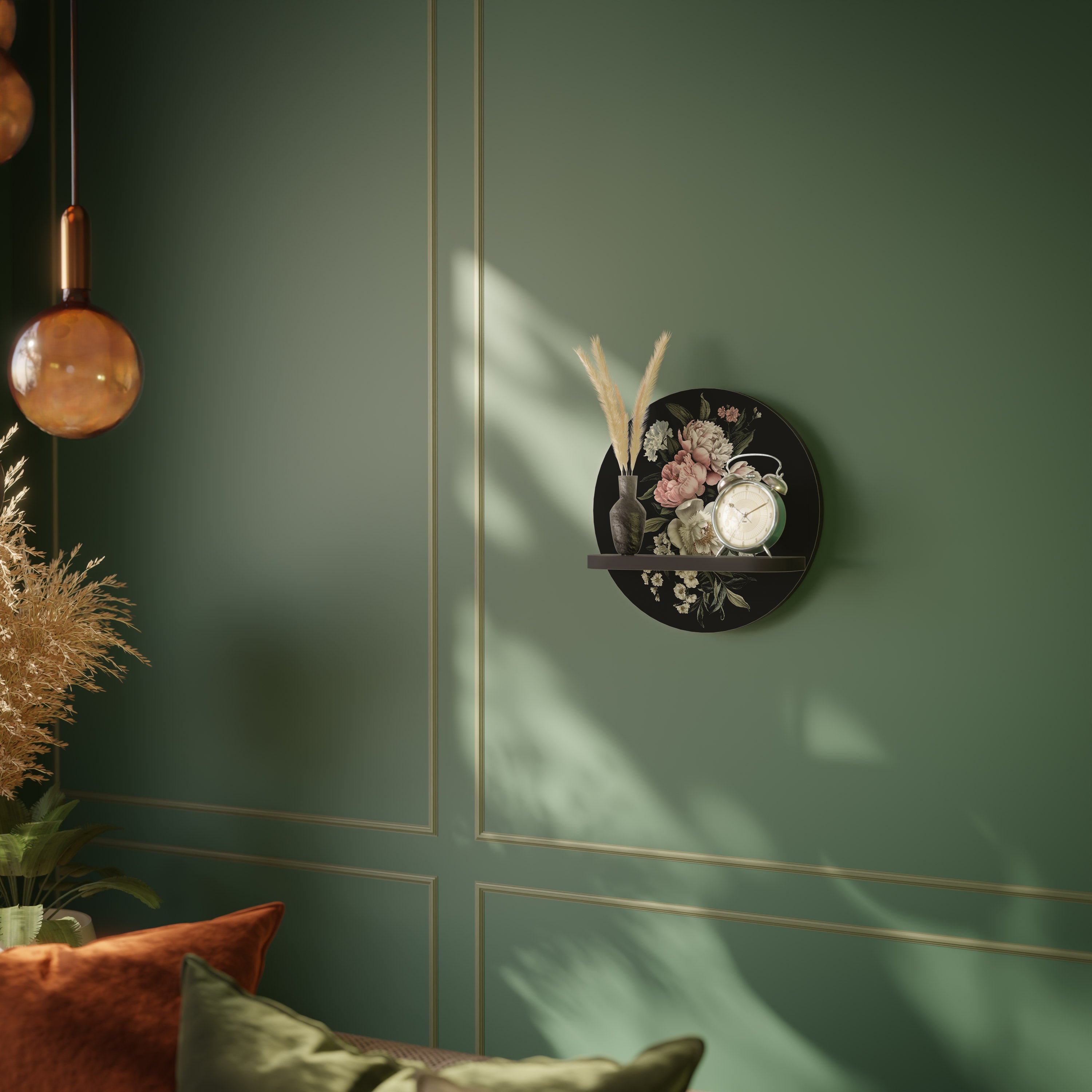 LUSH ELEGANCE Art Shelf