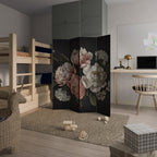 LUSH ELEGANCE Dekorativer Paravent - 4-teilig