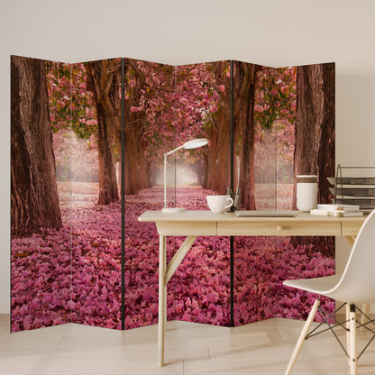 BLOSSOMING PATHWAYS 6-teiliger Paravent