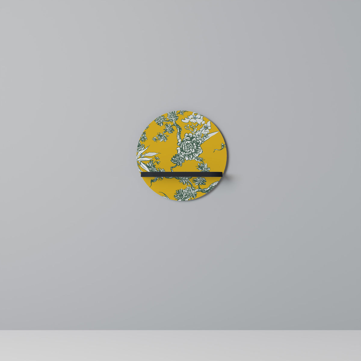 YELLOW CHINOISERIE Dekoratives Wandregal