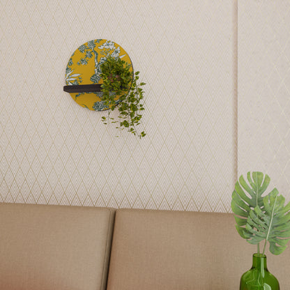 YELLOW CHINOISERIE Dekoratives Wandregal