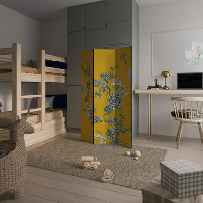 YELLOW CHINOISERIE 3-teiliger Paravent