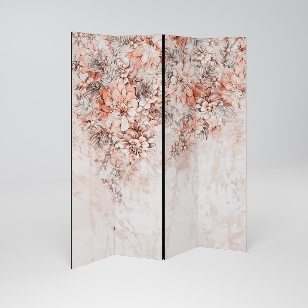 MARBLE GARDEN FANTASY 4-Panel Room Divider