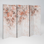 MARBLE GARDEN FANTASY Decorative 6-Panel Room Divider